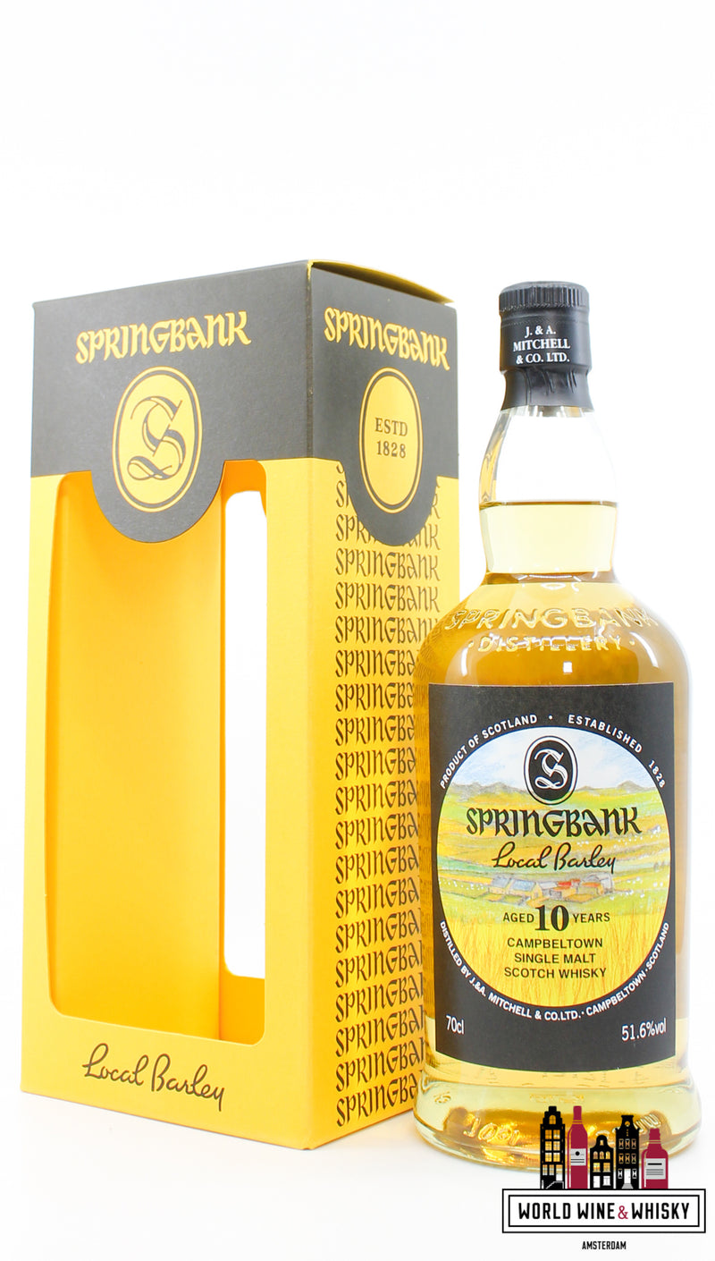 Springbank 10 jaar oud 2011 2021 - Lokale gerst 51,6% (1 van 15000) - nieuw