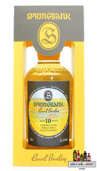Springbank 10 Years Old 2011 2021 - Local Barley 51.6% (1 of 15000) - new