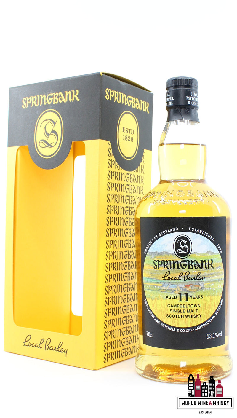 Springbank 11 jaar oud 2006 2017 - Lokale gerst 53,1% (1 van 9000)