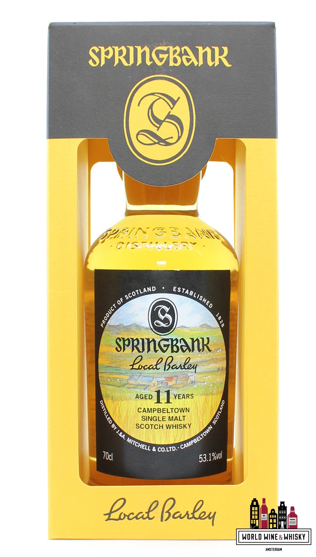 Springbank 11 jaar oud 2006 2017 - Lokale gerst 53,1% (1 van 9000)