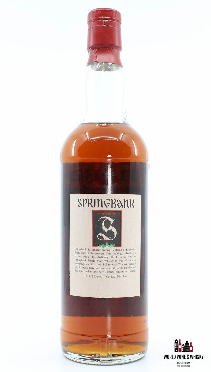 Springbank 12 Years Old 100° Proof - Groene Distel 57% (700 ml)