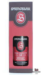 Springbank 12 jaar oud 2019 57,1% (rood label en doos)