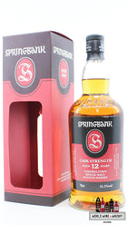 Springbank 12 Years Old 2020 - Cask Strength - Batch 20 - Red/Black Edition 55,3%