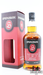 Springbank 12 Years Old 2020 - Cask Strength - Red/Black Edition 56,1% (1 van 12000)