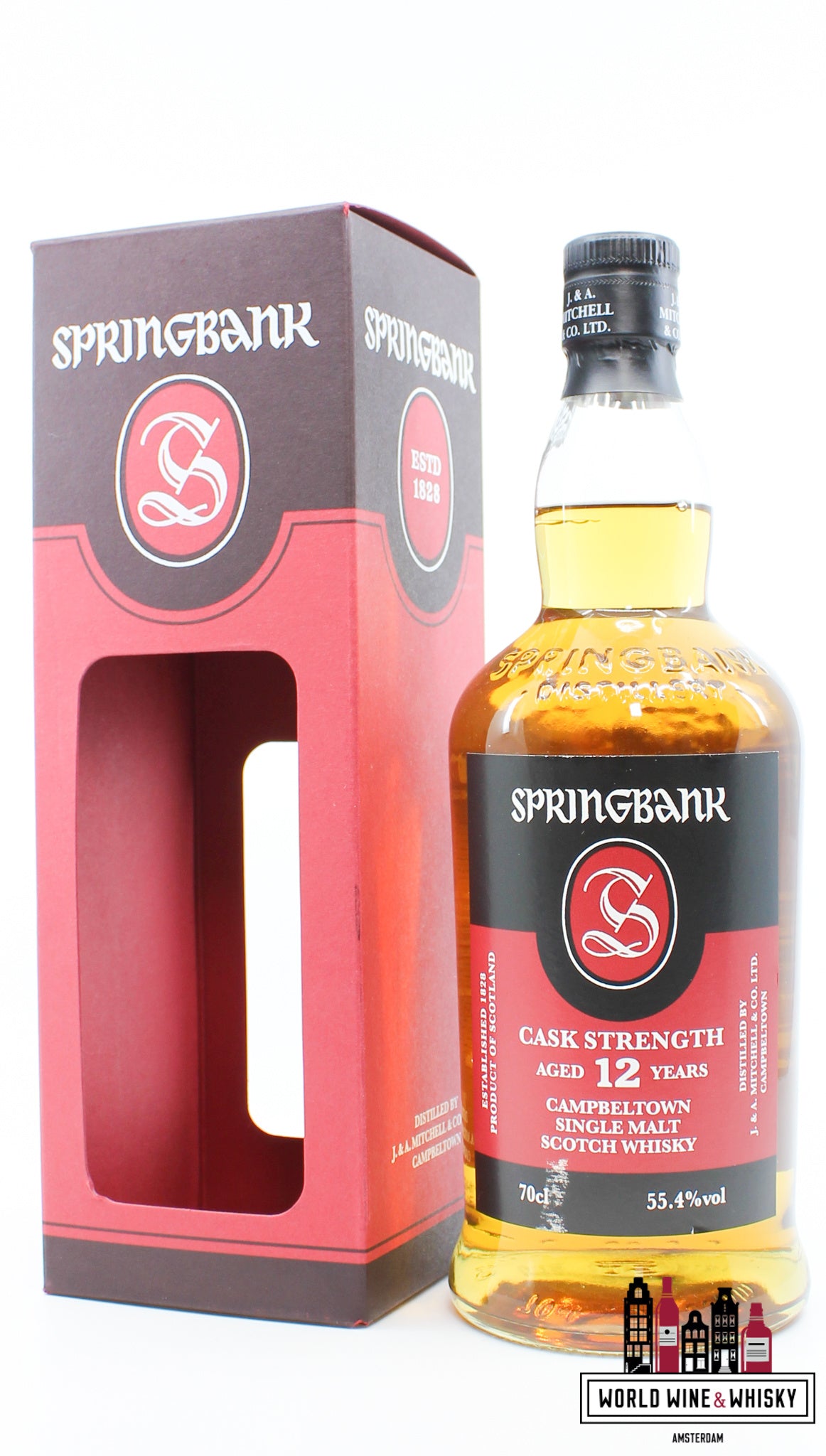 Springbank 12 Years Old 2021 - Cask Strength - Red/Black Edition 55,4% (marge)