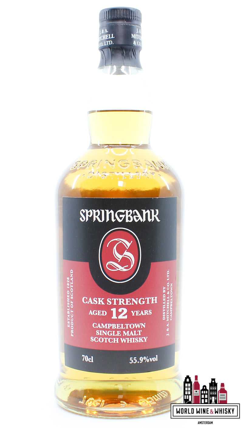 Springbank 12 Years Old 2021 - Cask Strength - Red/Black Edition 55,9% (nieuw)