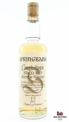 Springbank 15 jaar oud 1979 1995 - Big Golden S 46%