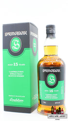 Springbank 15 Years Old 2020 - Green/Black Edition 46%