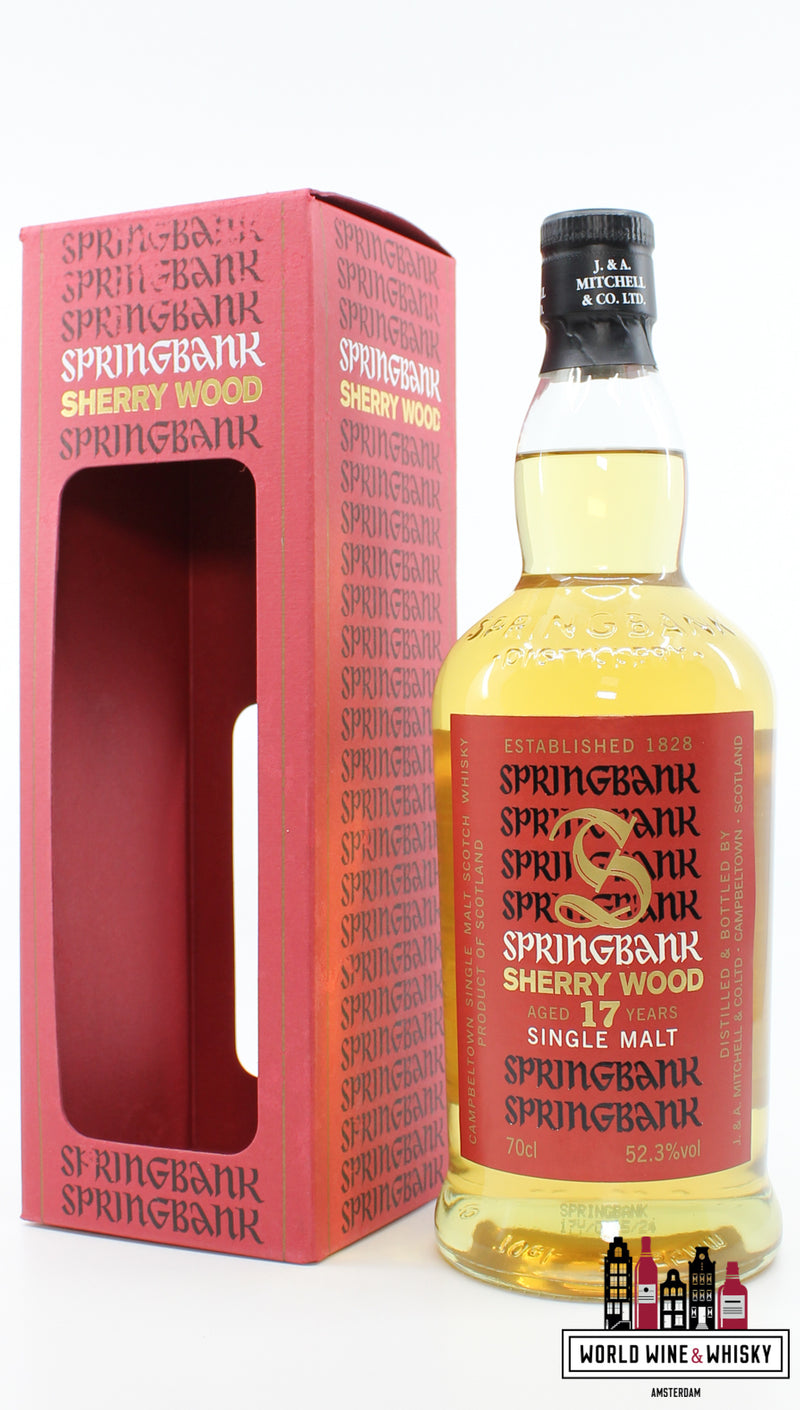 Springbank 17 Years Old 1997 2015 - Sherry Wood - Rode editie 52,3% (1 van 9120)