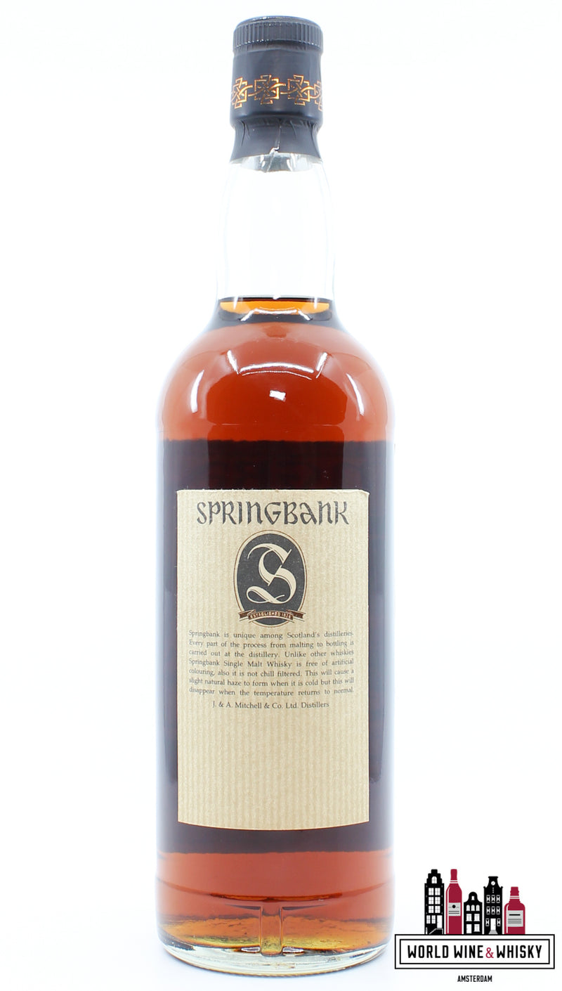 Springbank 21 jaar oud - Campbeltown Single Malt 46%