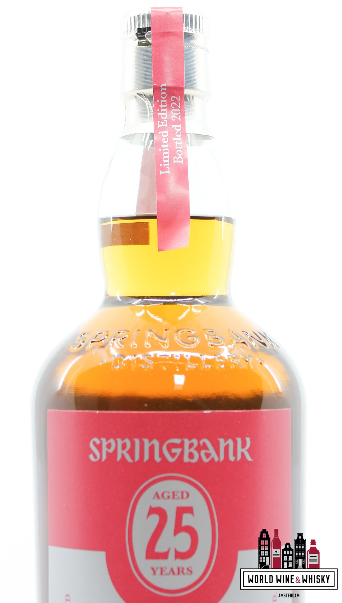 Springbank 25 Years Old 2022 - Limited Edition - Red/Silver Edition 46% (1 of 1300)