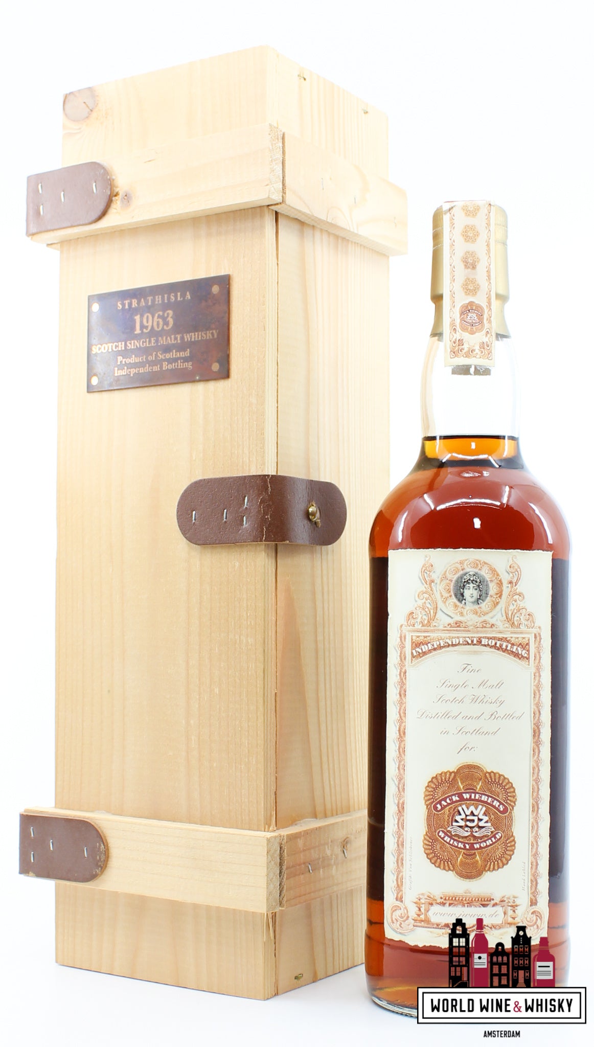 Strathisla 40 Years Old 1963 2003 - Old Train Line - Jack Wiebers Whisky World - Cask 2745 57,7% (1 van 180)