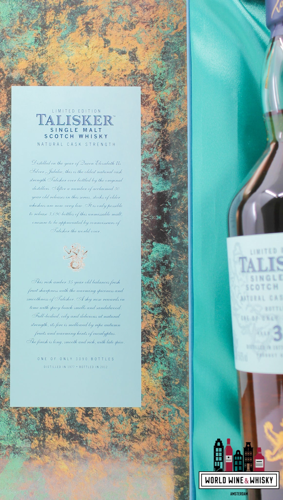 Talisker 35 Years Old 1977 2012 - Diageo Special Releases 2012 - Limited Edition 54,6% (1 van 3090)