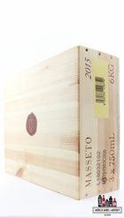 Tenuta dell Ornellaia Masseto 2015 (3 flessen OWC) - 100 Parker-punten