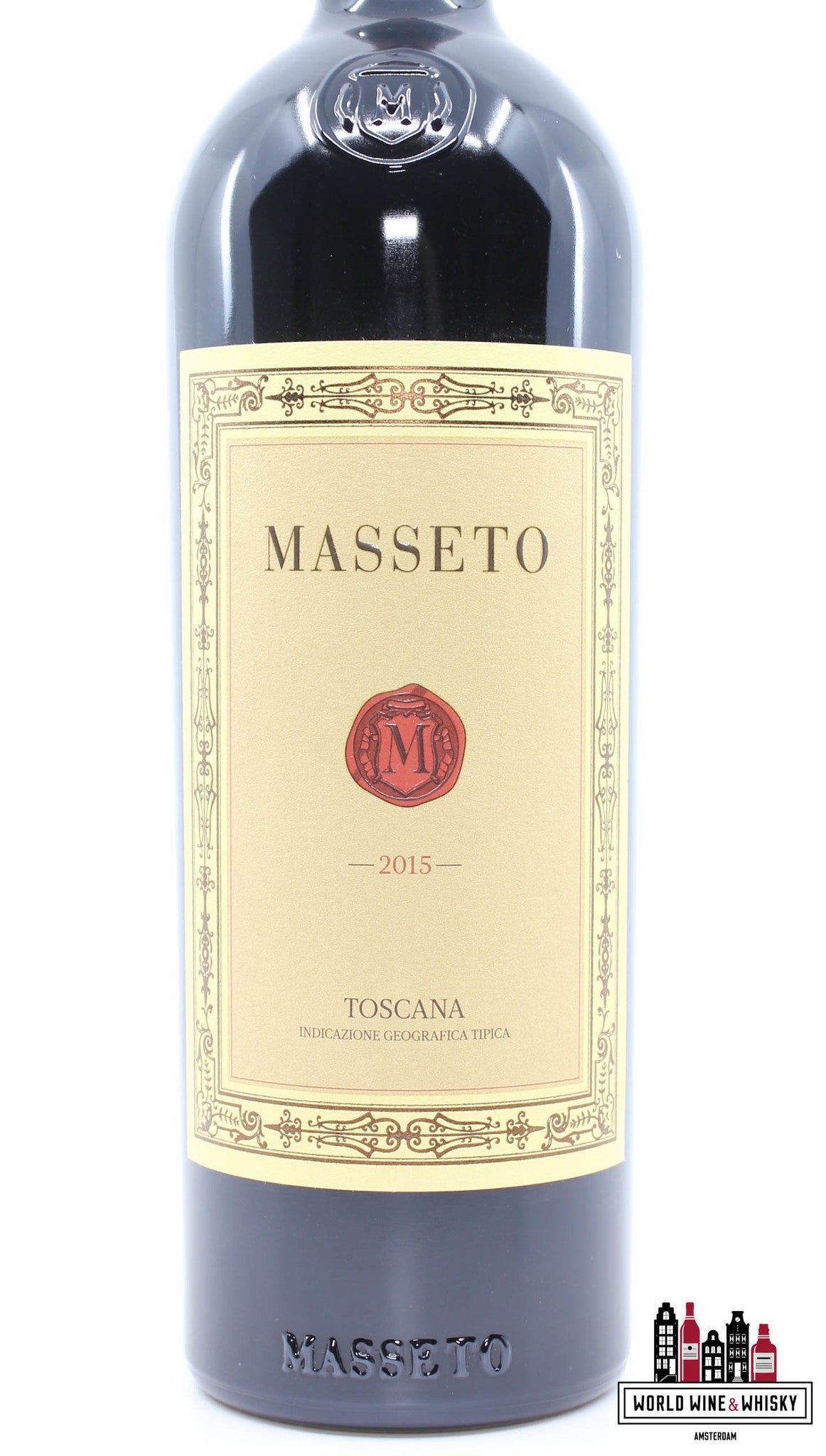 Tenuta dell Ornellaia Masseto 2015 (3 flessen OWC) - 100 Parker-punten