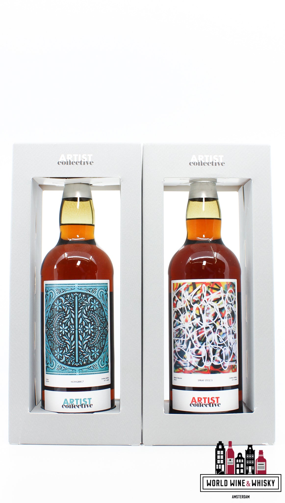 The Artist Collective #5 - La Maison du Whisky - full set of 6 bottles