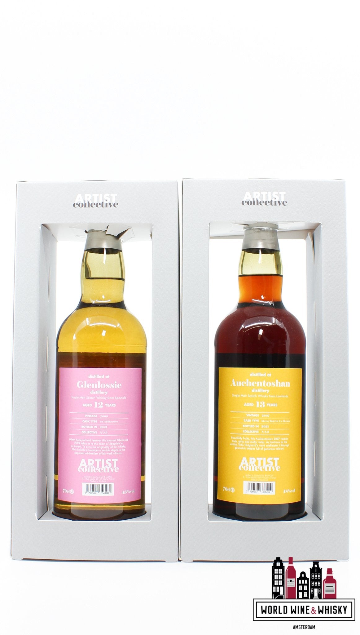 The Artist Collective #5 - La Maison du Whisky - full set of 6 bottles