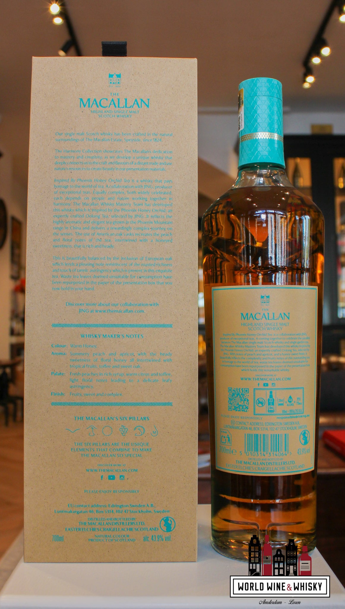 The Macallan 2024 - The Harmony Collection - Geïnspireerd door Phoenix Honey Orchid Tea 43,9%
