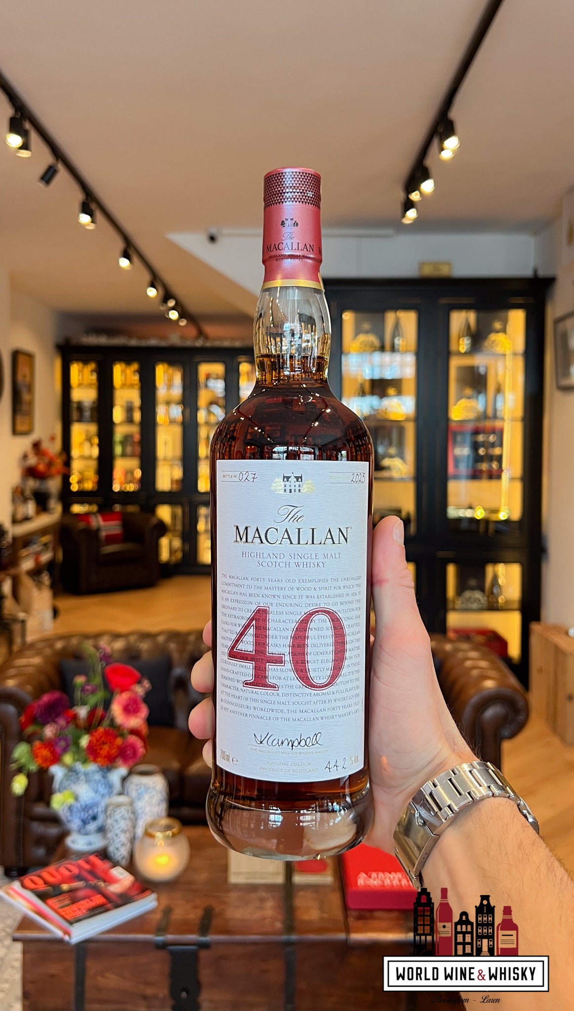 The Macallan 40 Years Old 2025- The Red Collection 44,2%