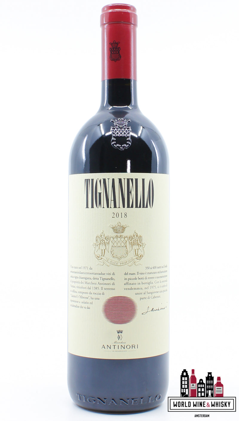 Tignanello 2018 - Marchesi Antinori (98 Parker-punten)