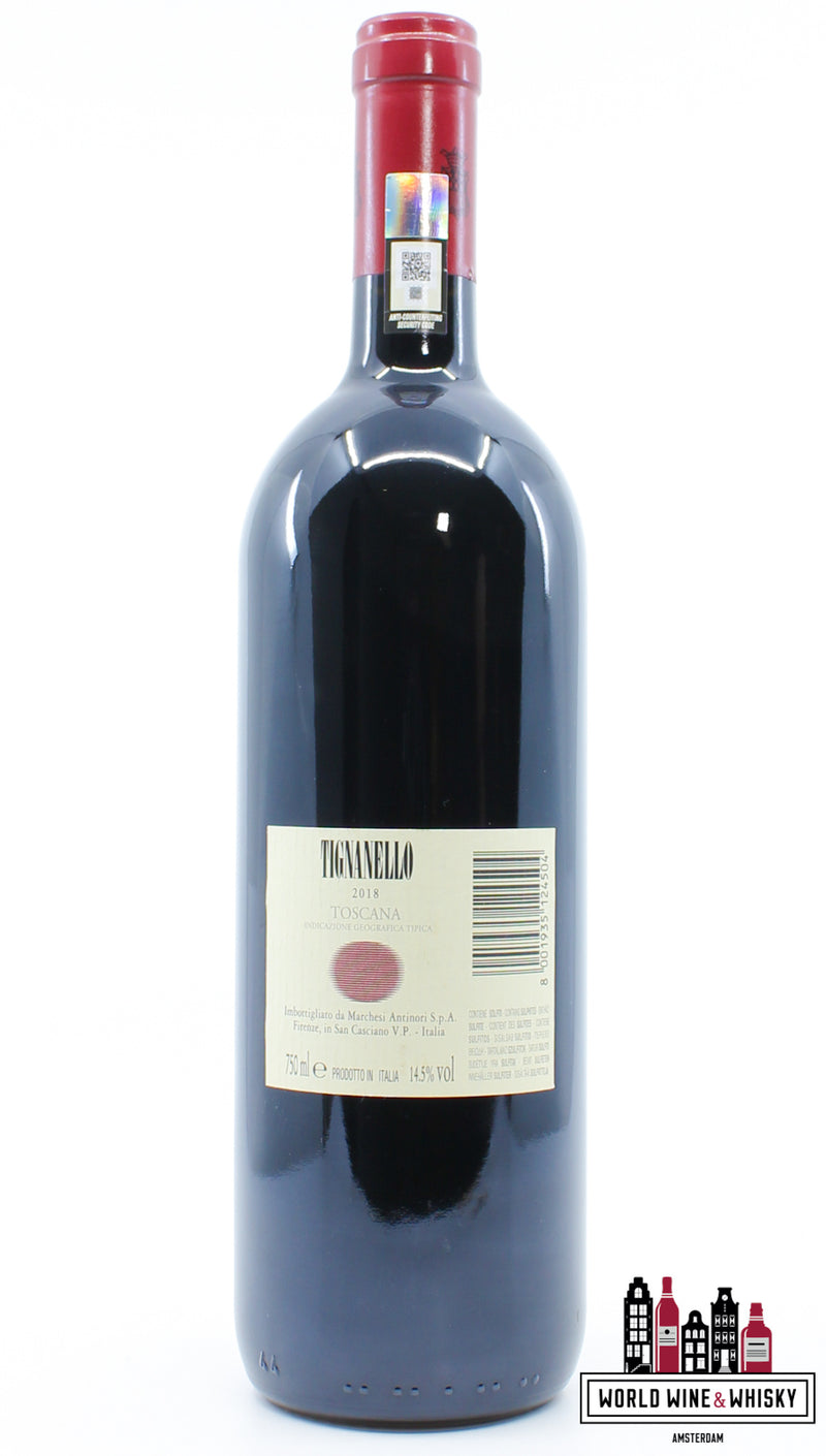 Tignanello 2018 - Marchesi Antinori (98 Parker-punten)