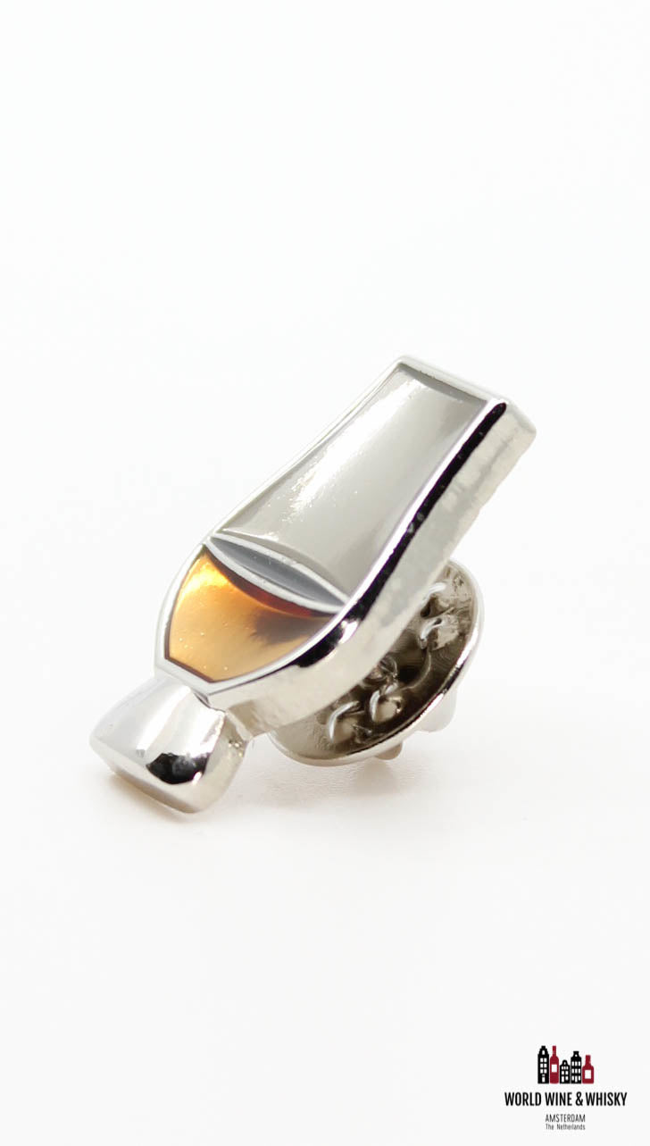 Traditionele luxe whiskyglas badge-accessoire