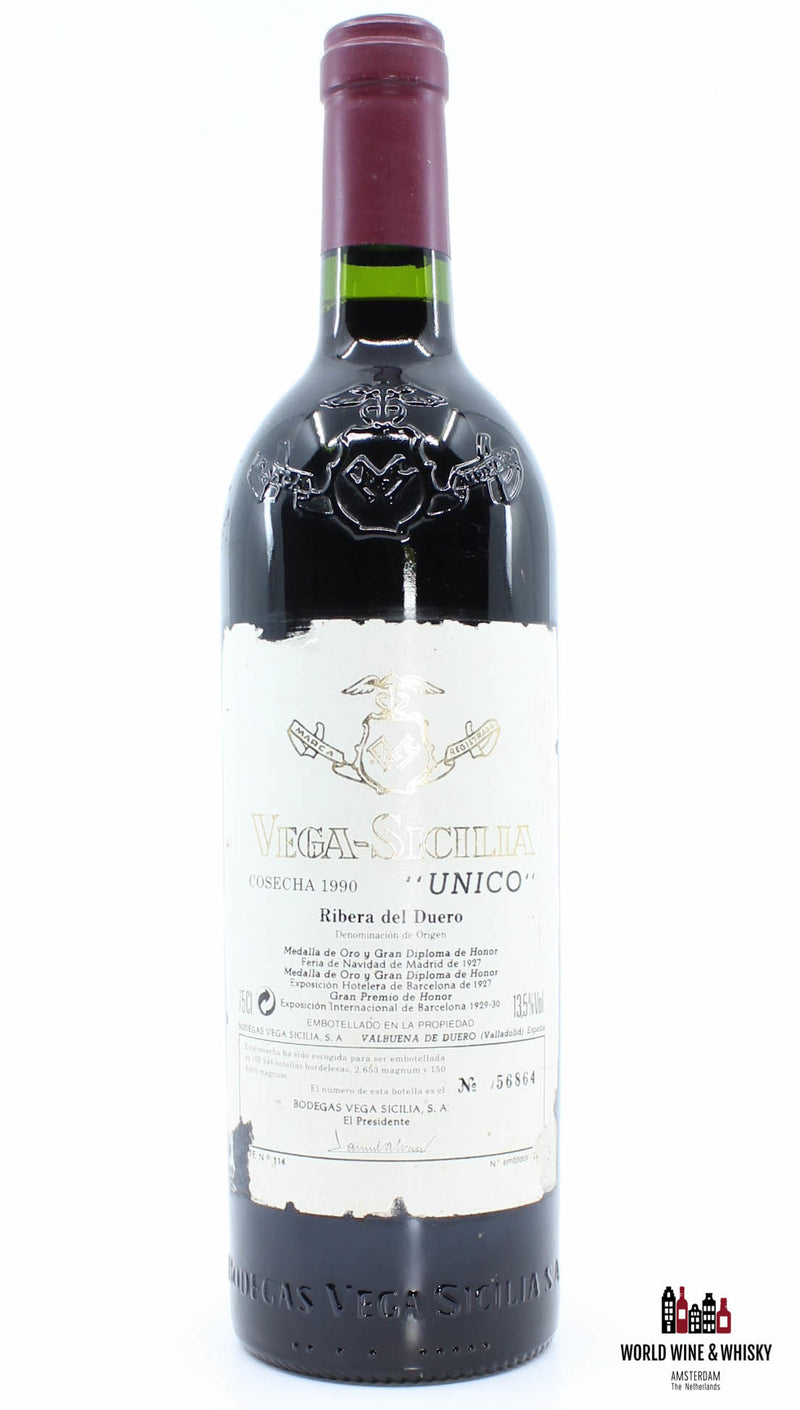Vega Sicilia Unico - Ribera del Duero 1990