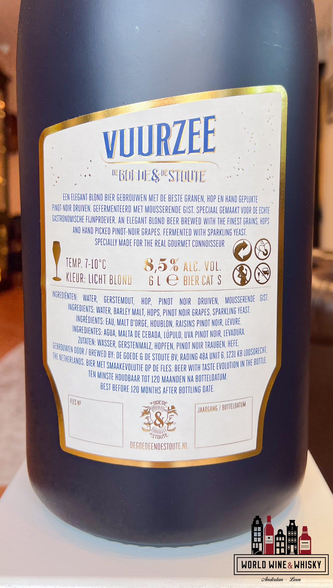 Vuurzee - de Goede en de Stoute - Cuvée de Prestige 8,5% XXL (6 liter)