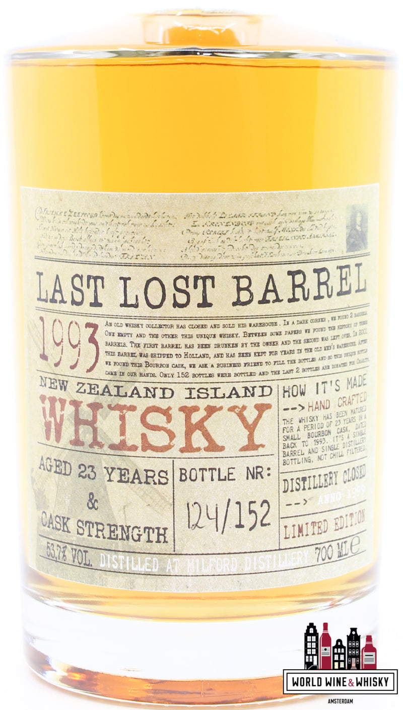 Willowbank Milford 23 jaar oud 1993 2016 - Laatste verloren vat - Gesloten distilleerderij 53,7% (1 van 152)