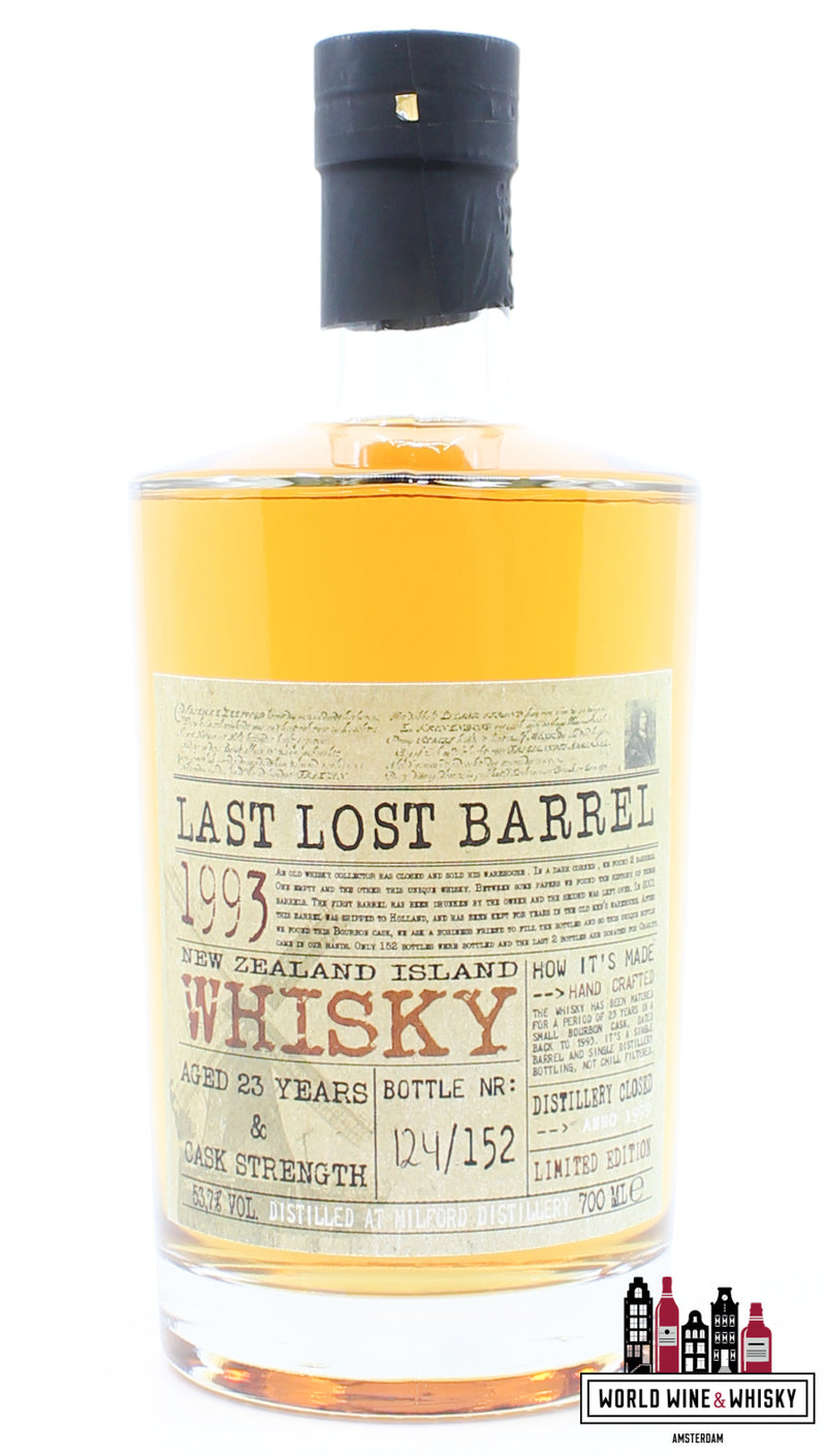 Willowbank Milford 23 jaar oud 1993 2016 - Laatste verloren vat - Gesloten distilleerderij 53,7% (1 van 152)